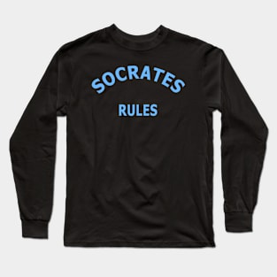 Socrates Rules Long Sleeve T-Shirt